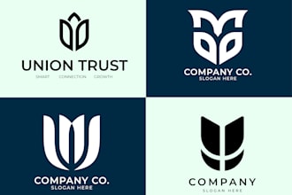 create a luxury and premium logo design for your business