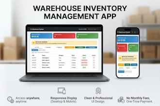 provide a ready to use inventory web app no monthly fee