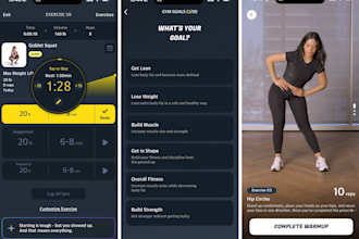 build fitness app, workout app with trainer booking features