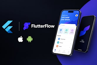 do flutterflow flutter mobile app development ai app builder