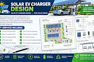 solar ev charger design solar ev charging design evse solar design