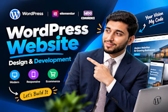 design and develop a professional wordpress website