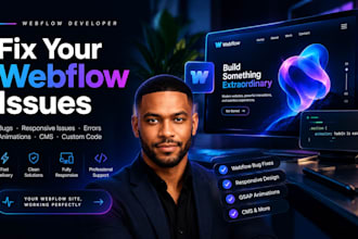 webflow bugs, responsive issues and website errors