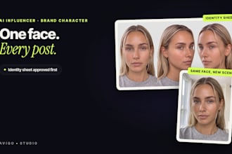 create a consistent ai influencer or brand character for instagram and tiktok