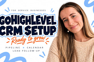 set up gohighlevel CRM pipeline calendar and lead follow up