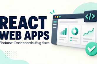 build a react firebase web app or fix a small bug