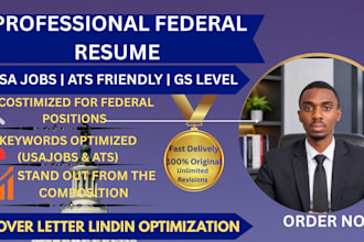 craft you a professional federal resume and resume writing,