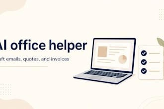 set up ai office helper that drafts your emails and quotes