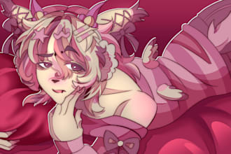 do character illustration, headshot, halfbody or fullbody