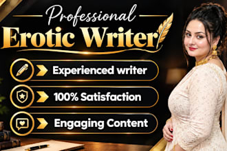 write hot romance, bdsm, gay, furry, nsfw ghostwriting