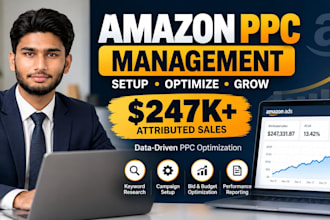 manage and optimize amazon PPC ads