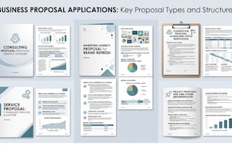 design a professional business proposal summary one pager