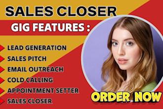 be your high converting sales closer sales representative