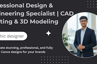 create professional 2d cad drawings and 3d models