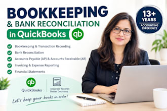 do monthly book keeping in qbo