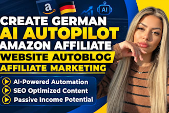 create german ai autopilot amazon affiliate website autoblog affiliate marketing