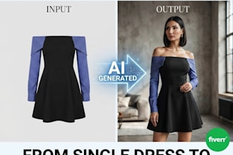 create fashion model photos from your clothing images