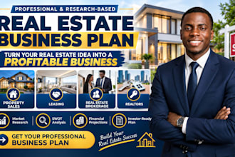 write a real estate brokerage realtors property sales leasing business plan