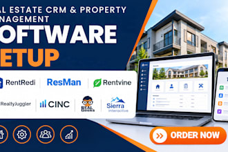 setup rentiredi resman rentvine realtyjuggler cinc real geeks sierra interactive