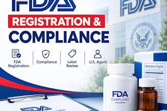 fda registration import permit for food, drug cosmetics in USA, fda label review