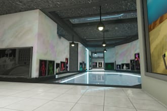 create 3d vrchat world, vrc world, vr world, metaverse world 3d game environment
