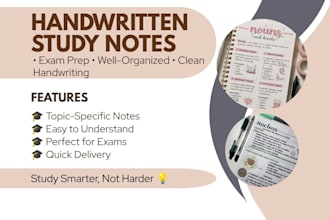 do handwritten study notes