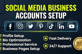 create social media business profile