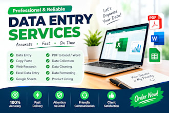 provide fast and reliable data entry services