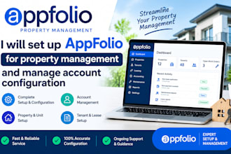 setup appfolio for property manager and manage account configuration