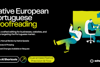 proofread your european portuguese text