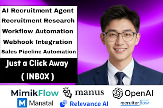 automate relevance ai mimikflow manus openai recruiterflow paradox manatal ashby