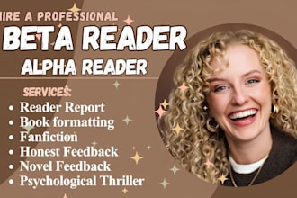 beta read critique manuscript gothic romance alpha   betareader novel feedback