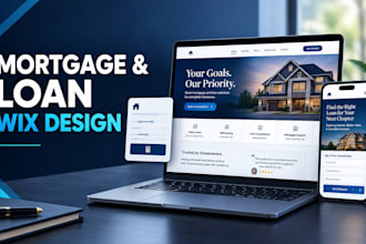 loan consultants website design wix website for mortgage brokers website design