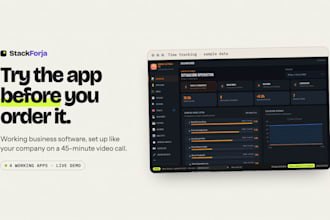 set up a web app for your jobs, orders, invoices and PDF quotes