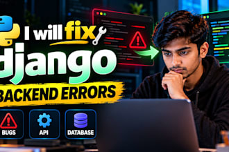 fix django backend errors