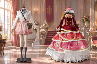 sew cosplay costume and custom cosplay commission costume anime fabric event