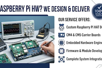 do raspberry pi hat pcb, cm4 cm5 carrier board embedded hardware firmware module