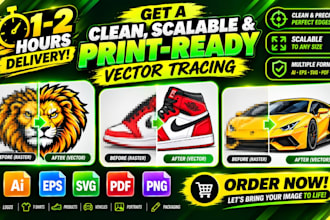 vectorize image, convert image to vector, convert logo to vector