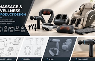 design massage devices, massagers, wellness and recovery products