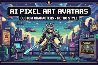 create high quality custom ai avatars and ai digital art