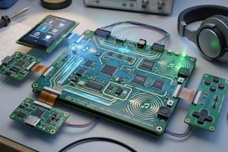 game console, fridge screen and display embedded pcb hardware design service