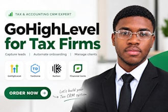 setup financial cents karbon agency taxi gohighlevel accounting cpa firm tax crm