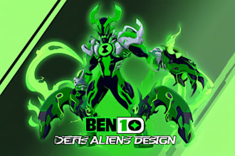 create your own ben10 aliens design
