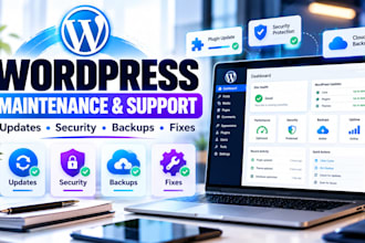 provide wordpress maintenance, support and ai automation