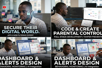 make you a parental control mobile or web app