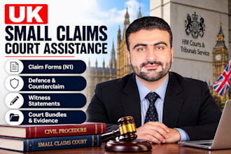 assist you in small claims court UK