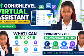 manage your gohighlevel CRM as a virtual assistant