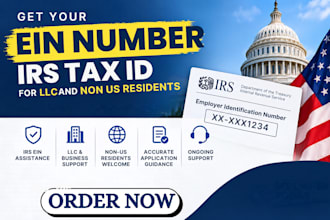get your irs ein tax id for llc and non us residents