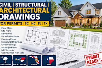 sign and seal architectural plans  south carolina north carolina florida texas
