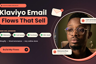 setup klaviyo email marketing and flows